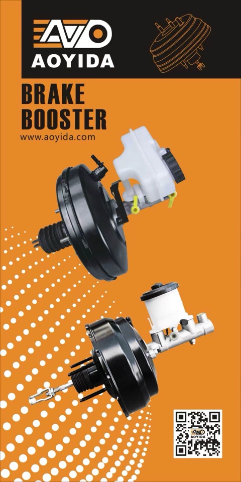 AOYIDA brake booster and master cylinder assembly trade fair banner