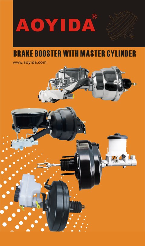 AOYIDA brake booster with master cylinder trade fair banner